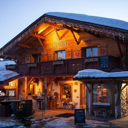 Chalet-Hotel Les Cimes Le Grand-Bornand Exterior photo