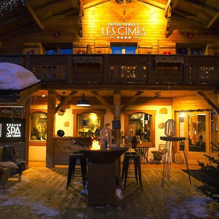 Chalet-Hotel Les Cimes Le Grand-Bornand Exterior photo