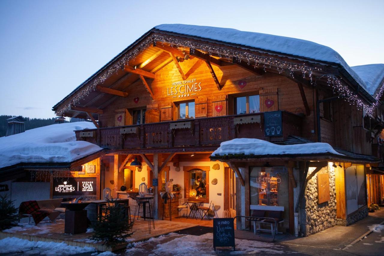 Chalet-Hotel Les Cimes Le Grand-Bornand Exterior photo
