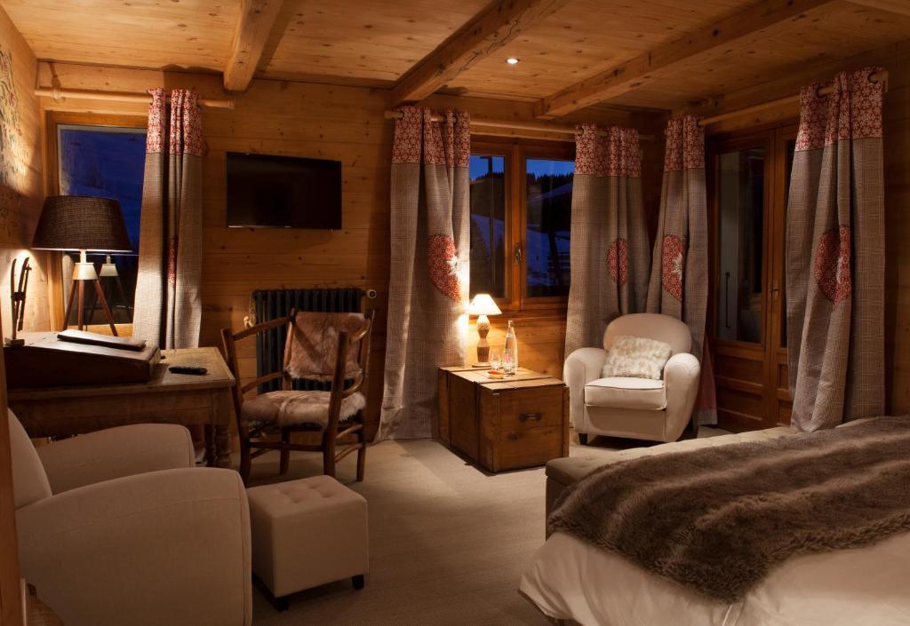 Chalet-Hotel Les Cimes Le Grand-Bornand Exterior photo