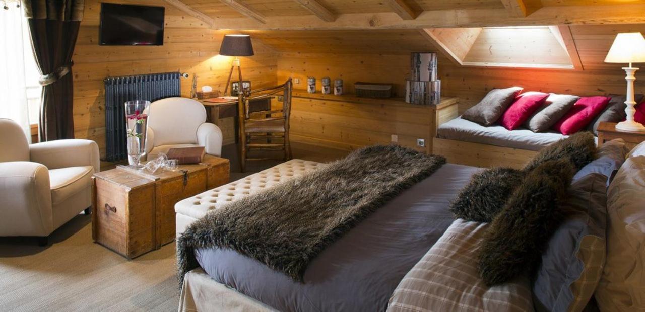 Chalet-Hotel Les Cimes Le Grand-Bornand Exterior photo
