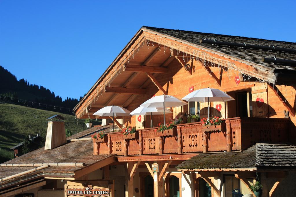 Chalet-Hotel Les Cimes Le Grand-Bornand Exterior photo